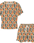Short Sleeve Loungewear Set