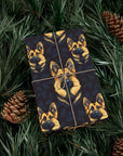 Majestic Hound Couture: German Shepherd LuxeBlend Gift Wrap Papers