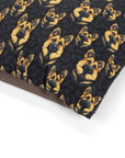 Majestic Hound Couture: German Shepherd LuxeBlend Pet Bed