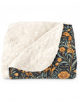Ruffle Rottie Glamourific Sherpa Fleece Blanket