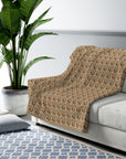 Bowtie Boxer Bliss Sherpa Fleece Blanket