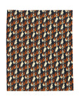 Beagle Glimmer Gaze Glamour Velveteen Plush Blanket