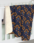 Royal Rottweiler Regalia Sherpa Fleece Blanket