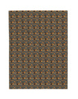 Ruffle Rottie Glamourific Velveteen Plush Blanket