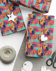 Rustic Charm Labrador Chic Gift Wrap Papers