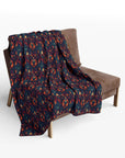 Rustic Rottie Charm Arctic Fleece Blanket