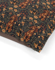 Dapper Dachshund Embroidery Elegance Pet Bed