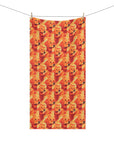Golden Glamour Paws Mink-Cotton Towel