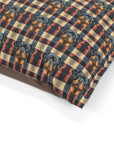 Pawsome Rottweiler Royalty Plaid Pet Bed