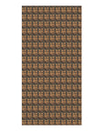 Fanciful Golden Paradise Blossom Mink-Cotton Towel