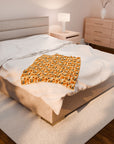 Golden Glitz 'n Glamour Woofwear Velveteen Plush Blanket