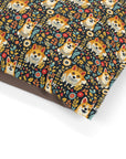 Corgi Rainbow Vine Dream Pet Bed