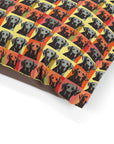 Whimsical Warhol Labrador Pet Bed