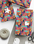 Rustic Charm Labrador Chic Gift Wrap Papers