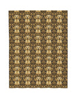 Royal Pawsitivity Labs Velveteen Plush Blanket