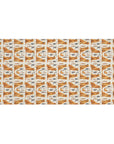 Golden Glamour Paws - Luxe Licks for Regal Retrievers Mink-Cotton Towel