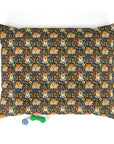 Corgi Rainbow Vine Dream Pet Bed