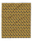 Puglet Posh Paradise Arctic Fleece Blanket