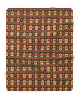 Golden Pawsatronic Tapestry Sherpa Fleece Blanket