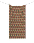 Blooming Pug Paradise Mink-Cotton Towel