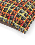 Whimsical Warhol Labrador Pet Bed