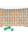 Golden Glamour Paws - Luxe Licks for Regal Retrievers Pet Bed