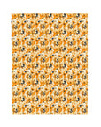 Golden Glitz 'n Glamour Woofwear Velveteen Plush Blanket