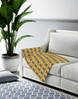 Royal Rottie Regalia Baby Swaddle Blanket