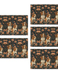 Beagle Blossom Bonanza Greeting Cards (5-Pack)