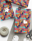 Rustic Charm Labrador Chic Gift Wrap Papers