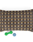Floofy Corgi Blossom Blast Pet Bed
