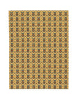 Royal Rottie Regalia Velveteen Plush Blanket