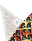 Whimsical Warhol Labrador Pet Bandana
