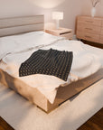 Frenchie Celestial Soar Velveteen Plush Blanket