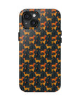 Dog Lover Tough Phone Case - Durable Pet-Themed Design for Everyday Protection