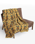 Royal Rottie Regalia Arctic Fleece Blanket