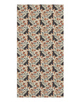 Blossoming Dachshunds Delight Mink-Cotton Towel