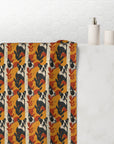 Chic Frenchie Charm Mink-Cotton Towel