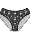 Frenchie Celestial Soar Women's Briefs