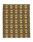 Royal Pawsitivity Labs Velveteen Plush Blanket