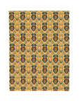 Royal Rottie Regalia Velveteen Plush Blanket