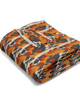Chic Frenchie Charm Arctic Fleece Blanket