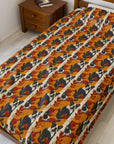 Chic Frenchie Charm Velveteen Plush Blanket