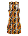 Chic Frenchie Charm Women's Racerback Dress