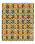 Royal Rottie Regalia Arctic Fleece Blanket