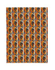 Chic Frenchie Charm Velveteen Plush Blanket
