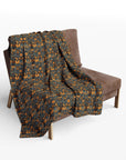 Ruffle Rottie Glamourific Arctic Fleece Blanket