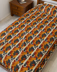 Chic Frenchie Charm Velveteen Plush Blanket