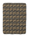 Manor Pup Boxer Royale Sherpa Fleece Blanket