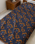 Royal Rottweiler Regalia Velveteen Plush Blanket